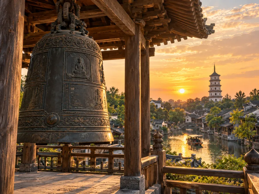 Fushan evening bell