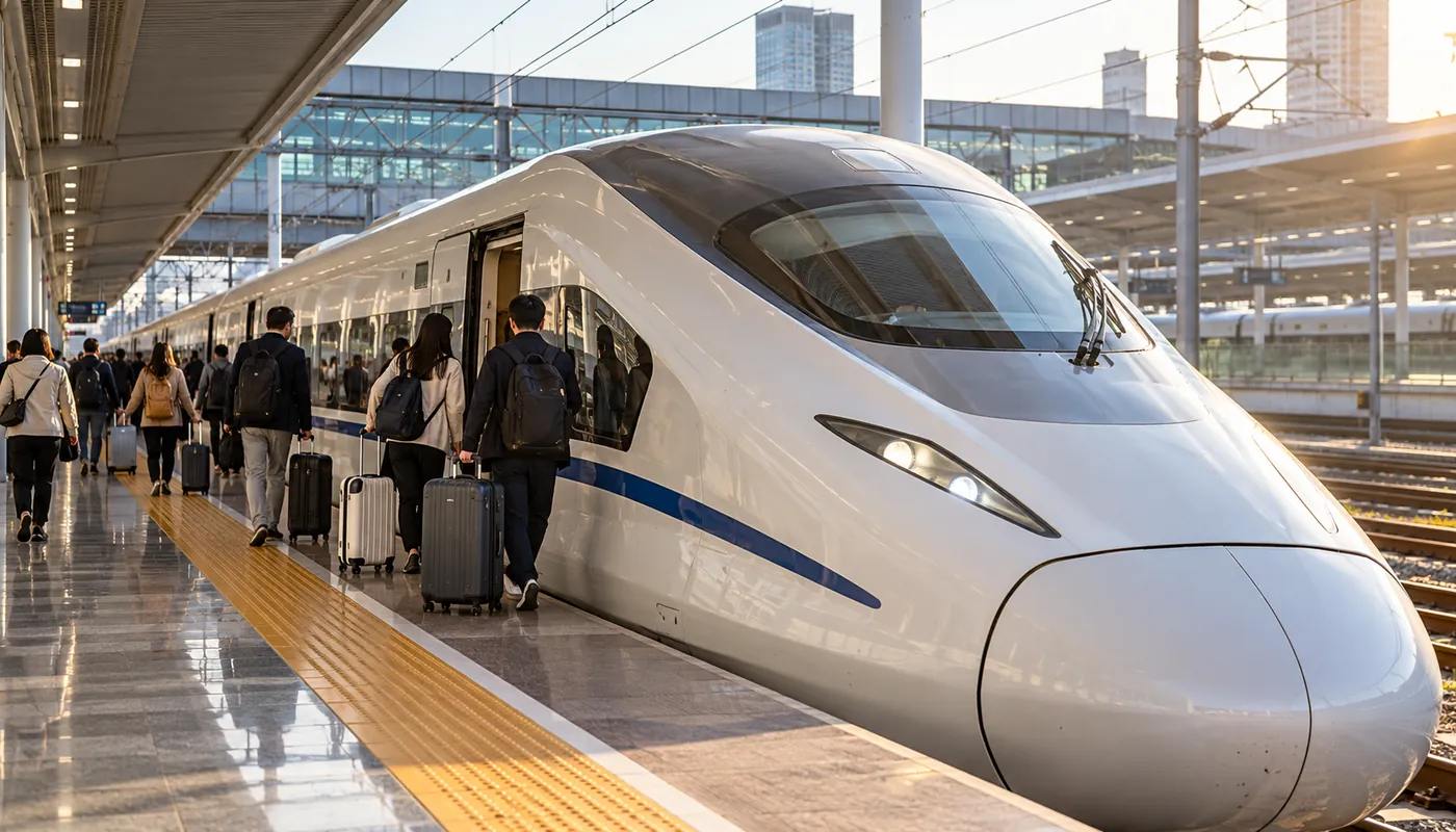 Taking the Bullet Train Between Shanghai, Suzhou, Hangzhou & Nanjing